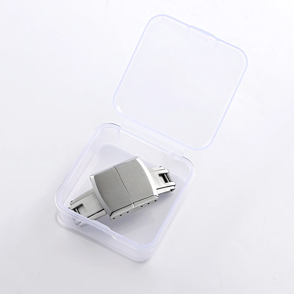Universal Fast Release Steel Brush Strap with Fold Buckle Double Click Butterfly Clasp - Fashion Edition