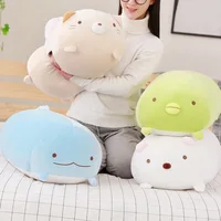 18-28CM Soft Animal Cartoon Pillow Cushion Cute Fat Dog Cat Totoro Penguin Pig Frog Plush Toy Stuffed Lovely Kids Birthyday Gift 3