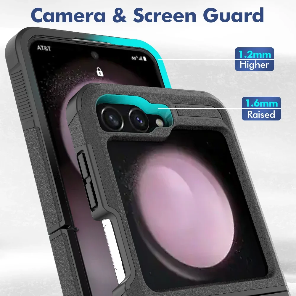 Durable Shockproof Hybrid Phone Case with Dual Layer Protection