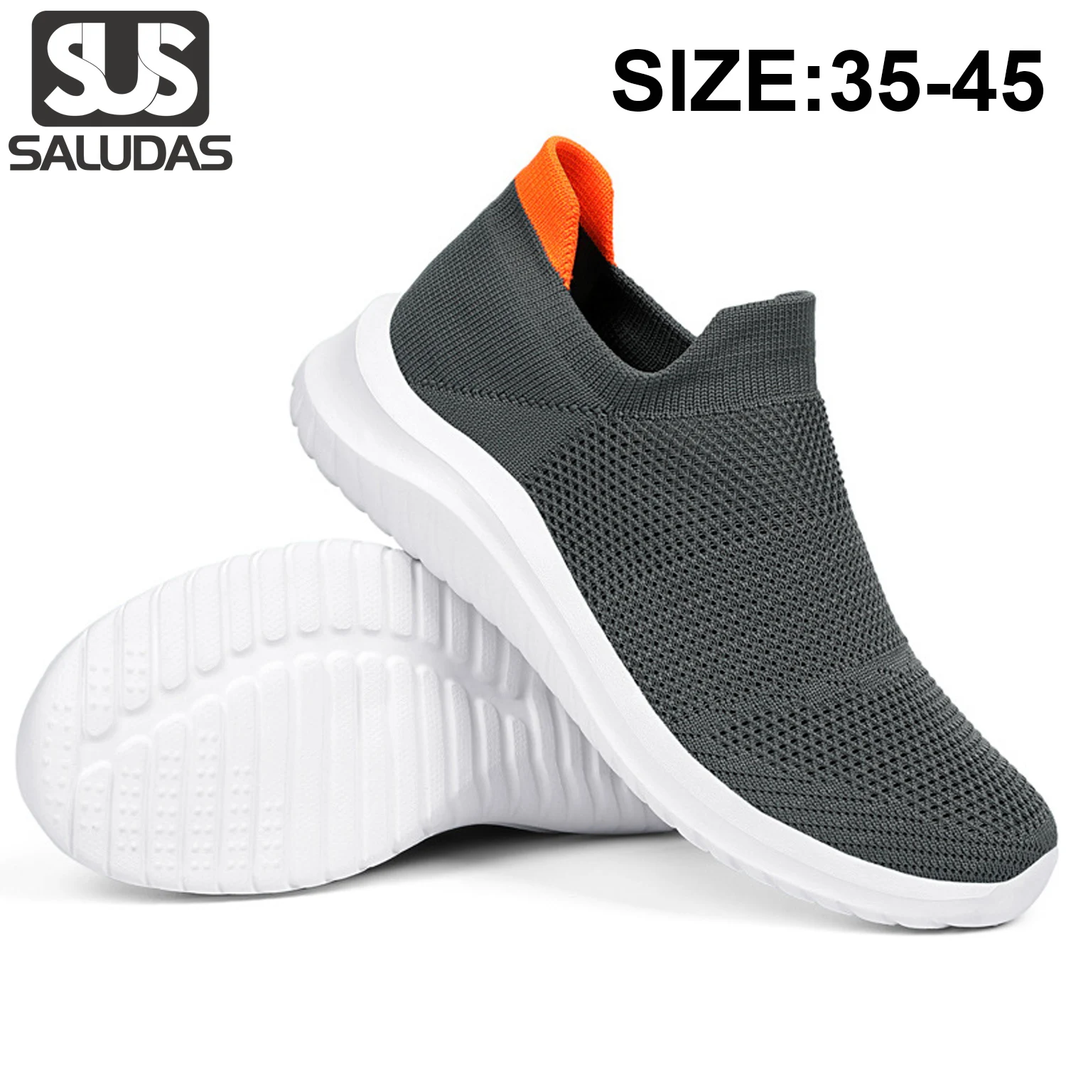 

SALUDAS Hot Sale Men Casual Shoes Outdoor Super Light Men Sneakers Fashion Breathable Running Sport Shoes Couple Footwear