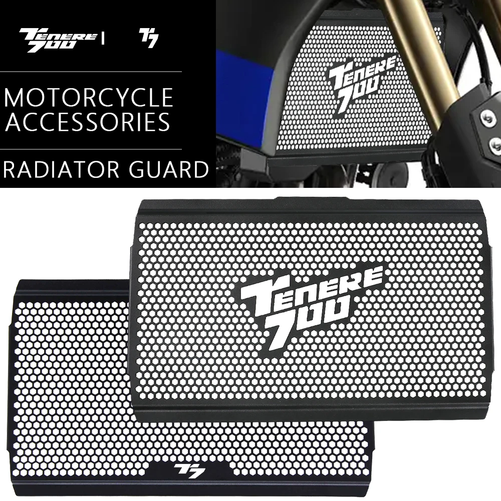 

2023 2024 For Yamaha Tenere 700 Rally Tenere700 T7 Rally 2019-2022 Motorcycle Accessories Radiator Guard Grille Cover Protector