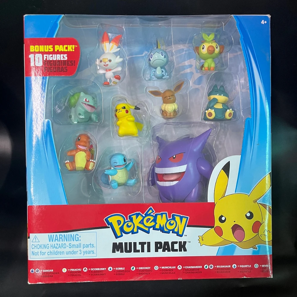 8pcs/set Pokemon Spielfiguren Modell Pikachu Eevee Battle Figure Spielzeug Gift 