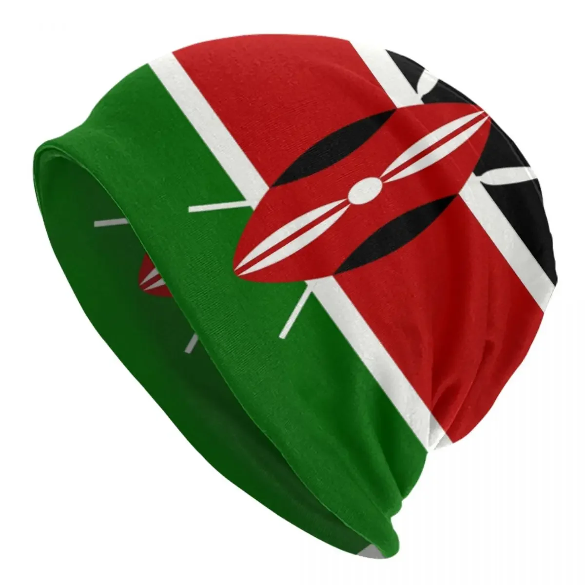

Kenya Flag Skullies Beanies Caps Unisex Winter Warm Knitted Hat Women Men Adult Kenyan Patriotic Bonnet Hats Outdoor Ski Cap