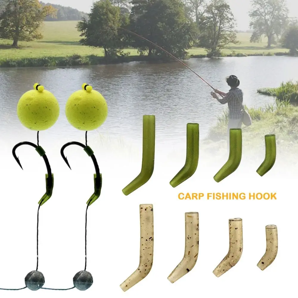 30pcs Kickers Hook Carp Fishing Hook Aligners Sleeve Hook Line Aligners Fishing Tackle Accessories Terminal Tackle