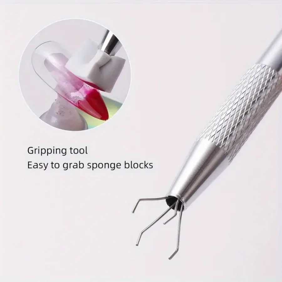 Hägusa ülemineku ombre küünte demonstratsioon