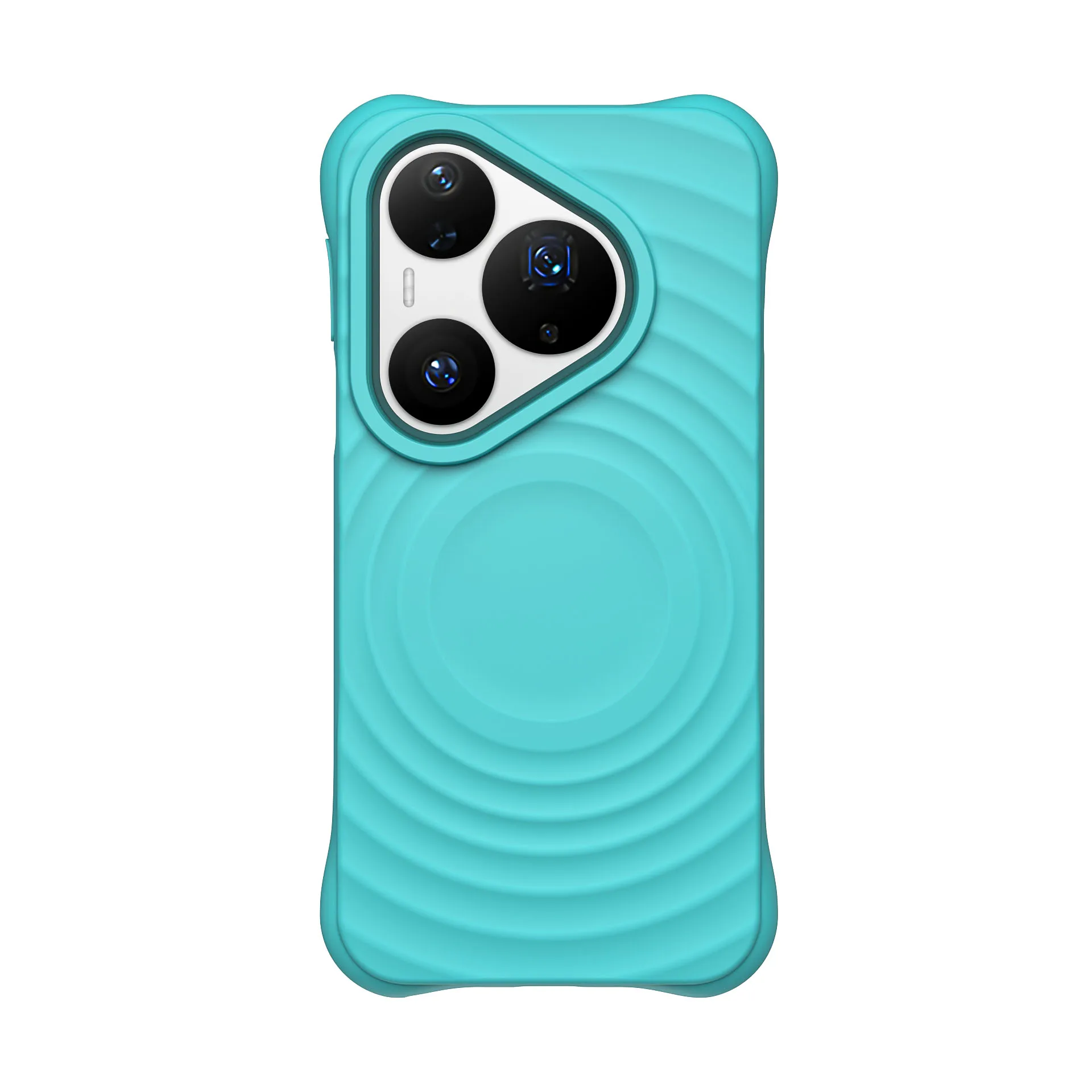 Ultra Wave Texture Silicone Phone Case - Soft Shockproof Protective Back Cover