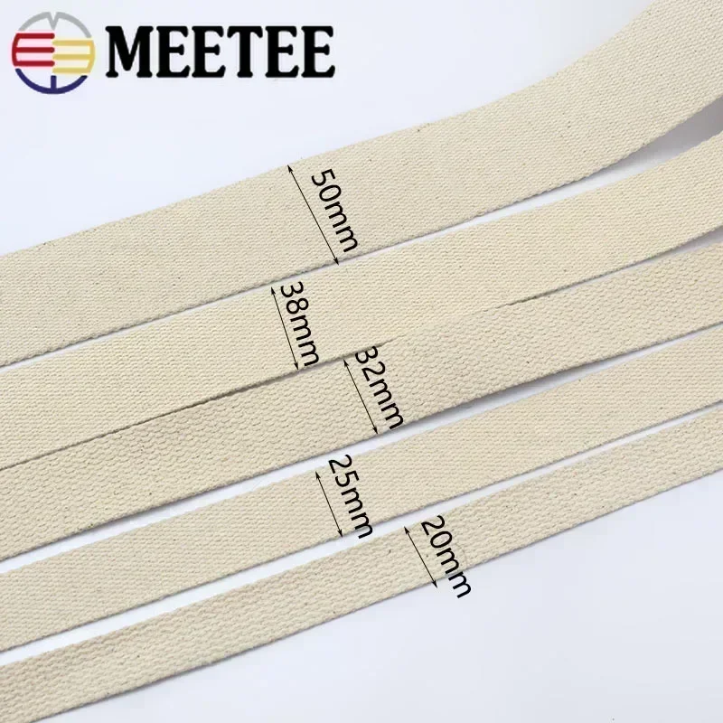 Polyester Webbing Ribbon 9Meters 20/25/30/38/50mm Polyester Cotton Webbings Band Bag Strap Webbing Ribbon Tapes For DIY Backpack Belt Strapping Bias Binding