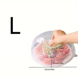 Multipurpose Anti - Splatter and Fresh - Keeping Kitchen Cover Lid (Large)