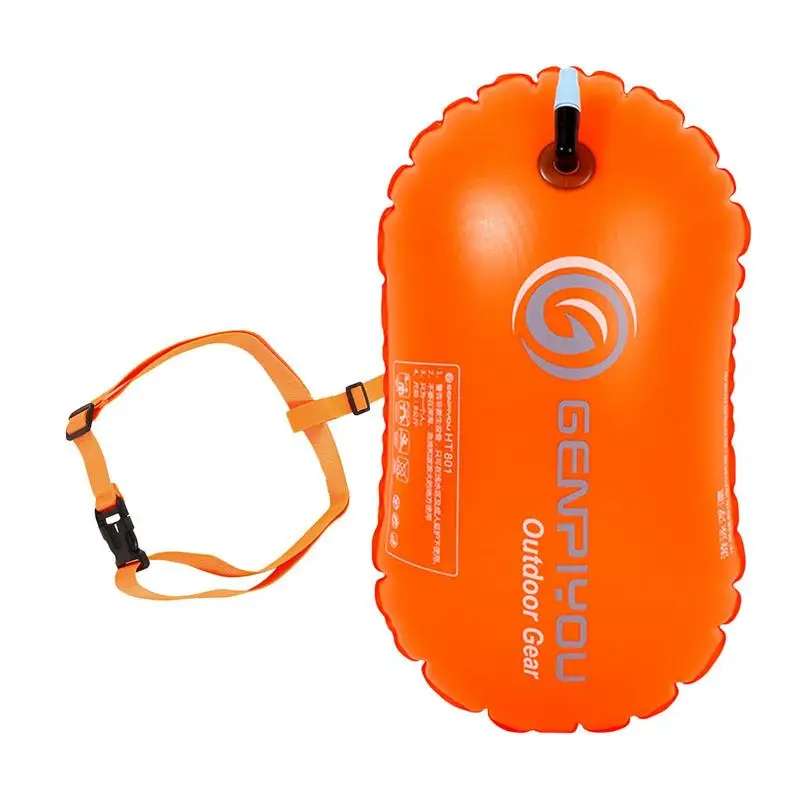Swimming Buoy Waterproof Dry Bag Airbags Backpack Rafting Safety Float Highly Visible Water Sport Swimming Training Safety Buoy swimming buoy