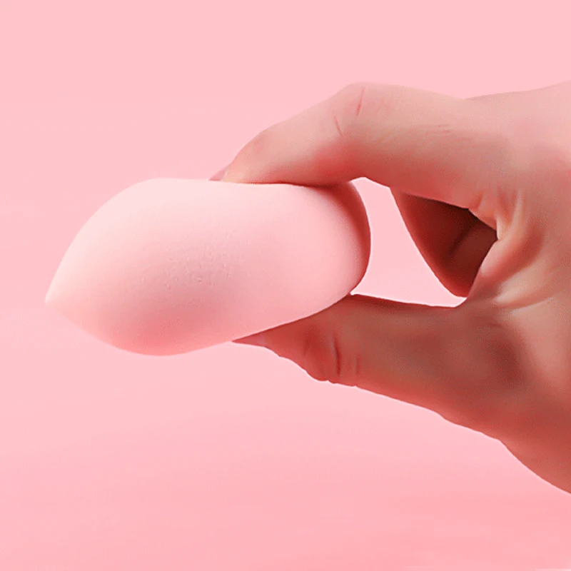 50Pcs Wholesale Mini Makeup Sponge Water Drop Shape Makeup Soft Foundation puff Concealer Flawless Mixed cosmetic makeup sponge 5