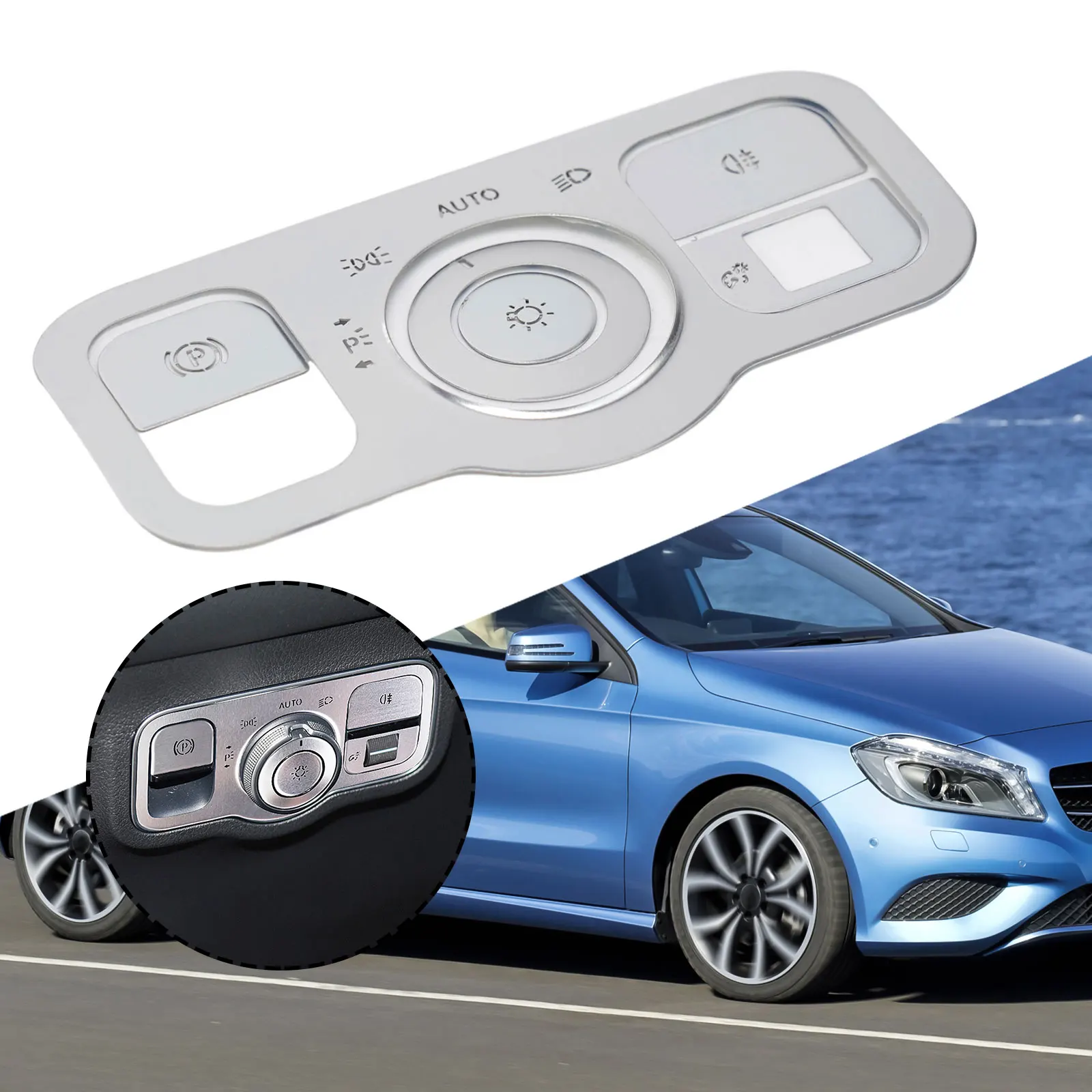 

Add a Touch of Class to your For Mercedes with Headlight Switch Button Cover Trim for W177 W247 H247 C118 X247