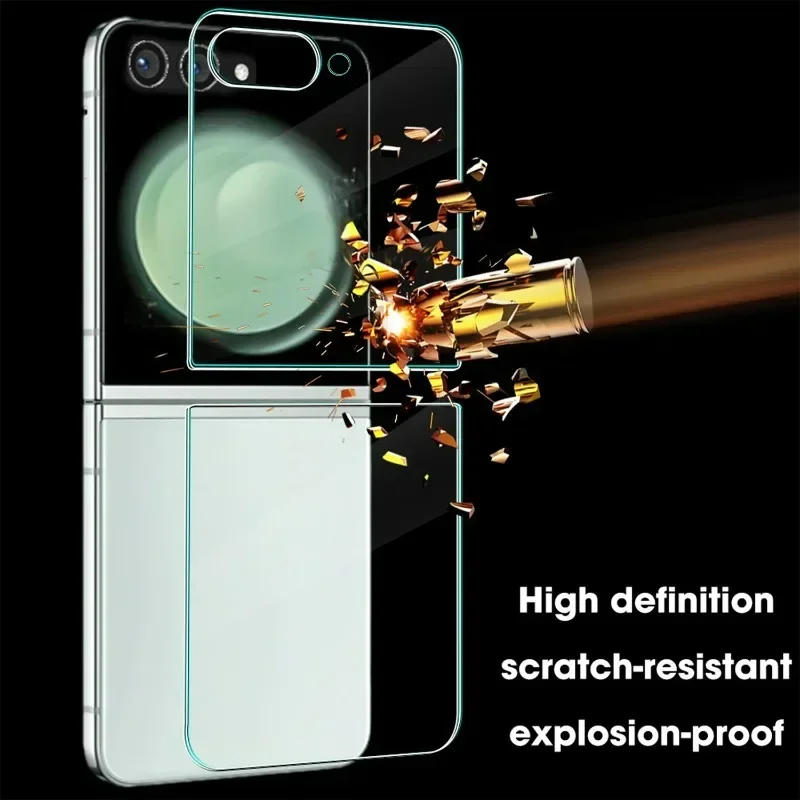 4-in-1 HD Tempered Glass Screen Protector Set - Front and Back Anti-Scratch Films