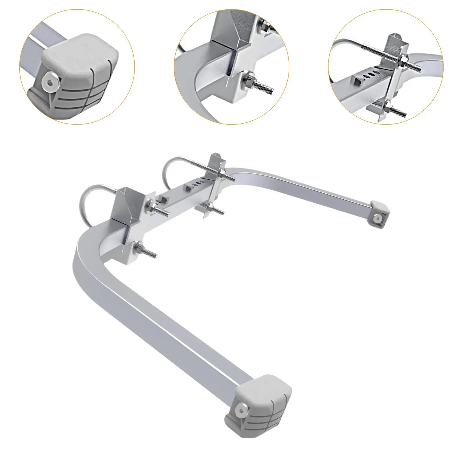 Ladder Stabilizer Ladder Roof Hook Versatile Professional Metal Fast and Easy to Access Steep Roofs Accessories Heavy Duty