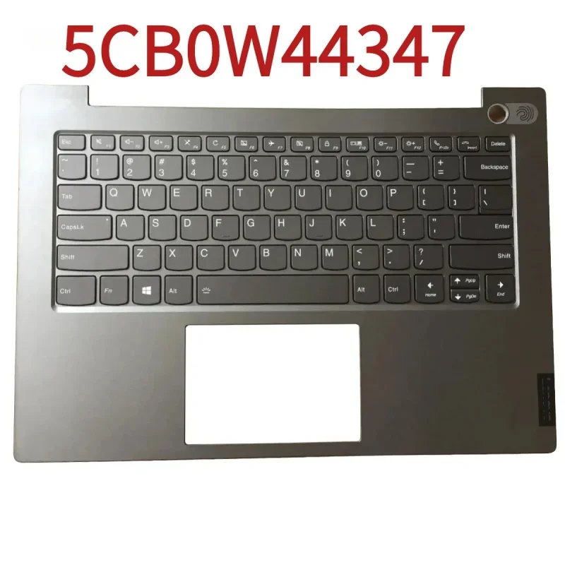 

Ноутбук для Lenovo ThinkBook 14-IIL 14-IML, подставка для рук в верхнем корпусе с клавиатурой с подсветкой 5CB0W44347