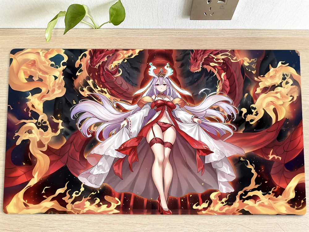 YuGiOhTablePlaymatKurikaraDivincarnateTCGCCGMatTradingCard