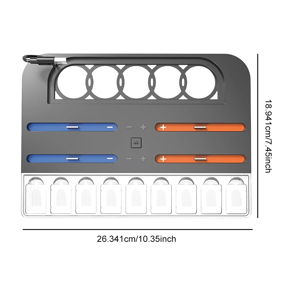 Charging Dock Station For Nintendo Switch 2 Console Holder Up to 4 Joy-Cons Controllers Charger Stand Base With LED Indicator
