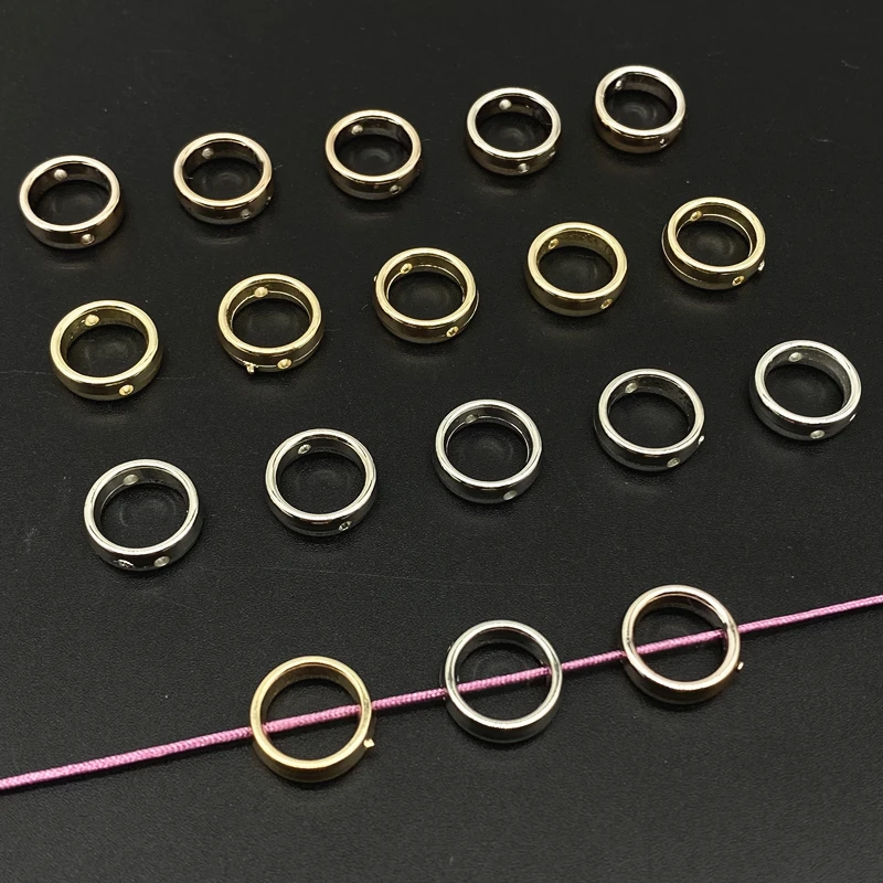 Spacer Beads 20pcs/lot Love Heart Hollow Gold Color Silver CCB Loose Spacer Beads for Jewelry Making DIY Necklace Bracelet