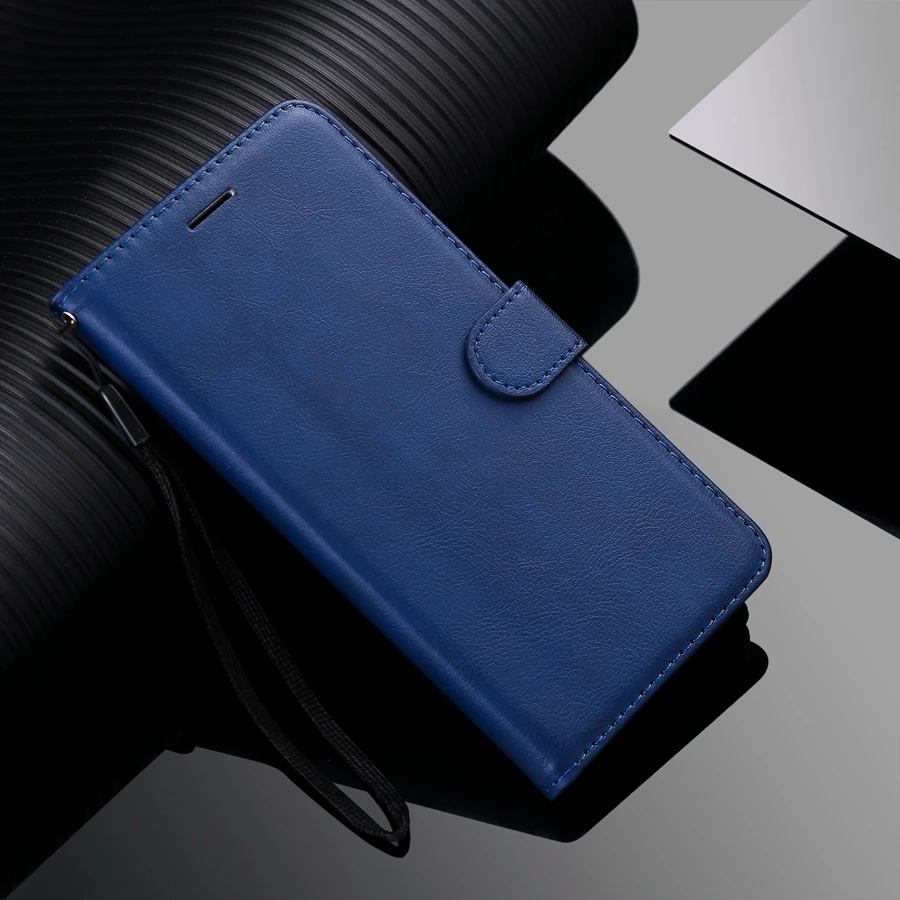 Leather Flip Wallet Card Case
