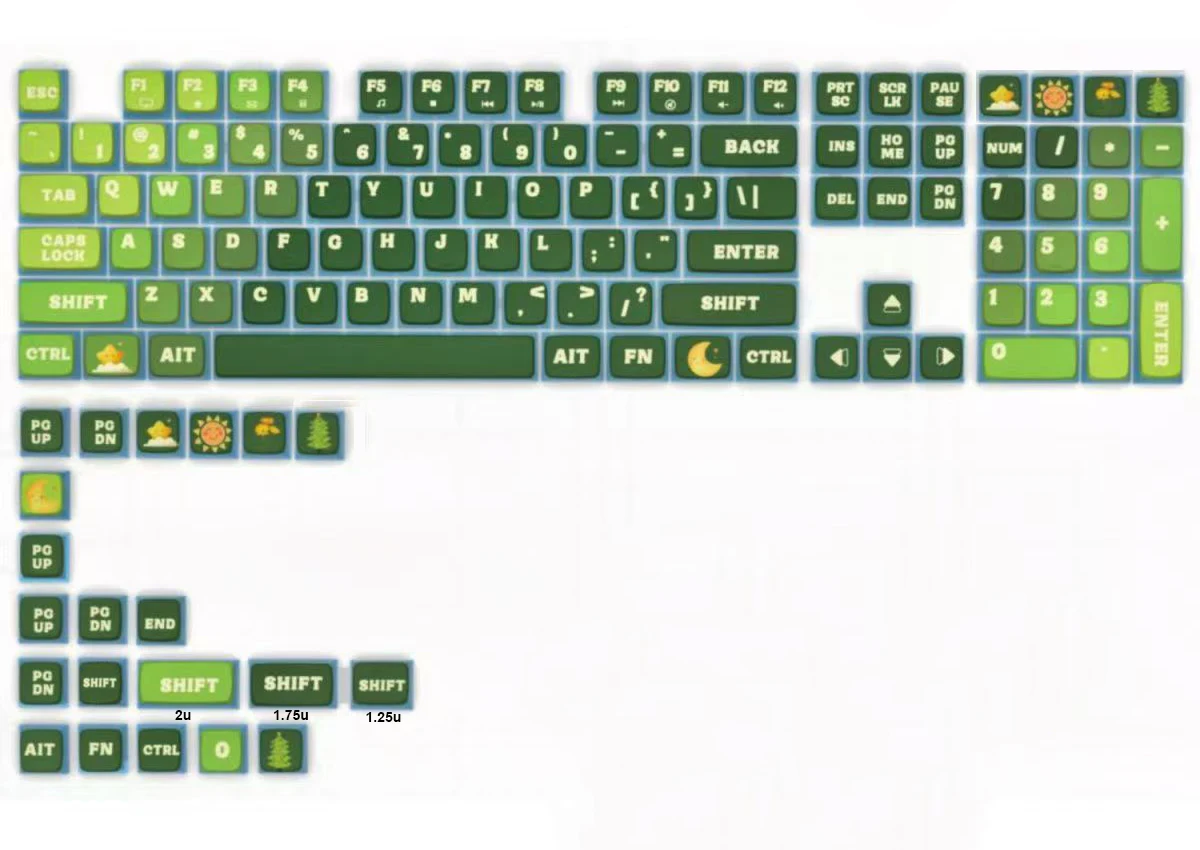 SAX Profile Pudding Keycaps PBT PC for Cherry MX Switches on 61 63 67 68 75 84 87 96 104 108 Mechanical Keyboards 27 Sd7ff4baa3f26485ca2f35c39f737f27eG