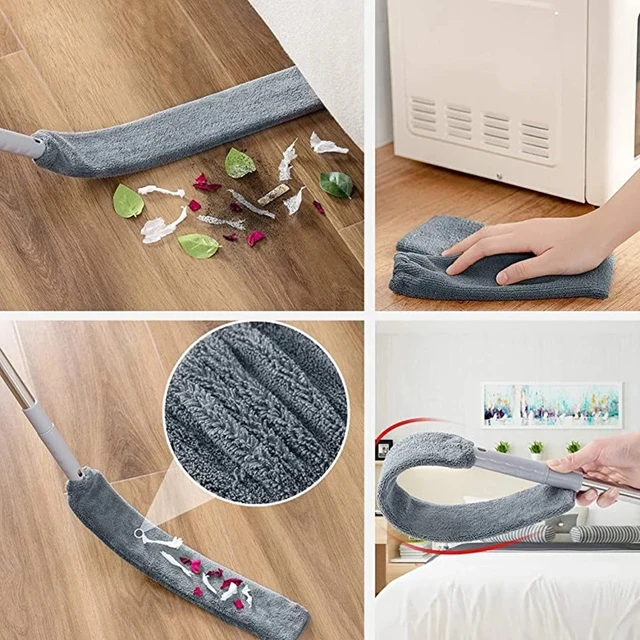 Brosse de nettoyage de poussière à main extensible en microfibre, brosse  Anti-poussière pour la maison, climatisation de voiture, outils de  nettoyage de meubles - AliExpress