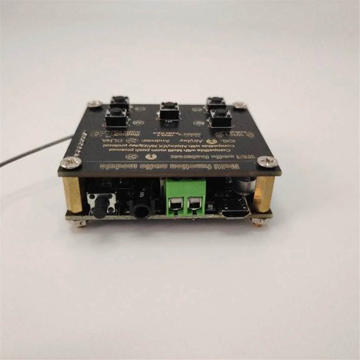 Hot sale WB05 WiFi and Bluetooth 5.0 Bluetooth Module I2S Analog Output Board ESS9023 with Airplay DLNA Wifi Audio