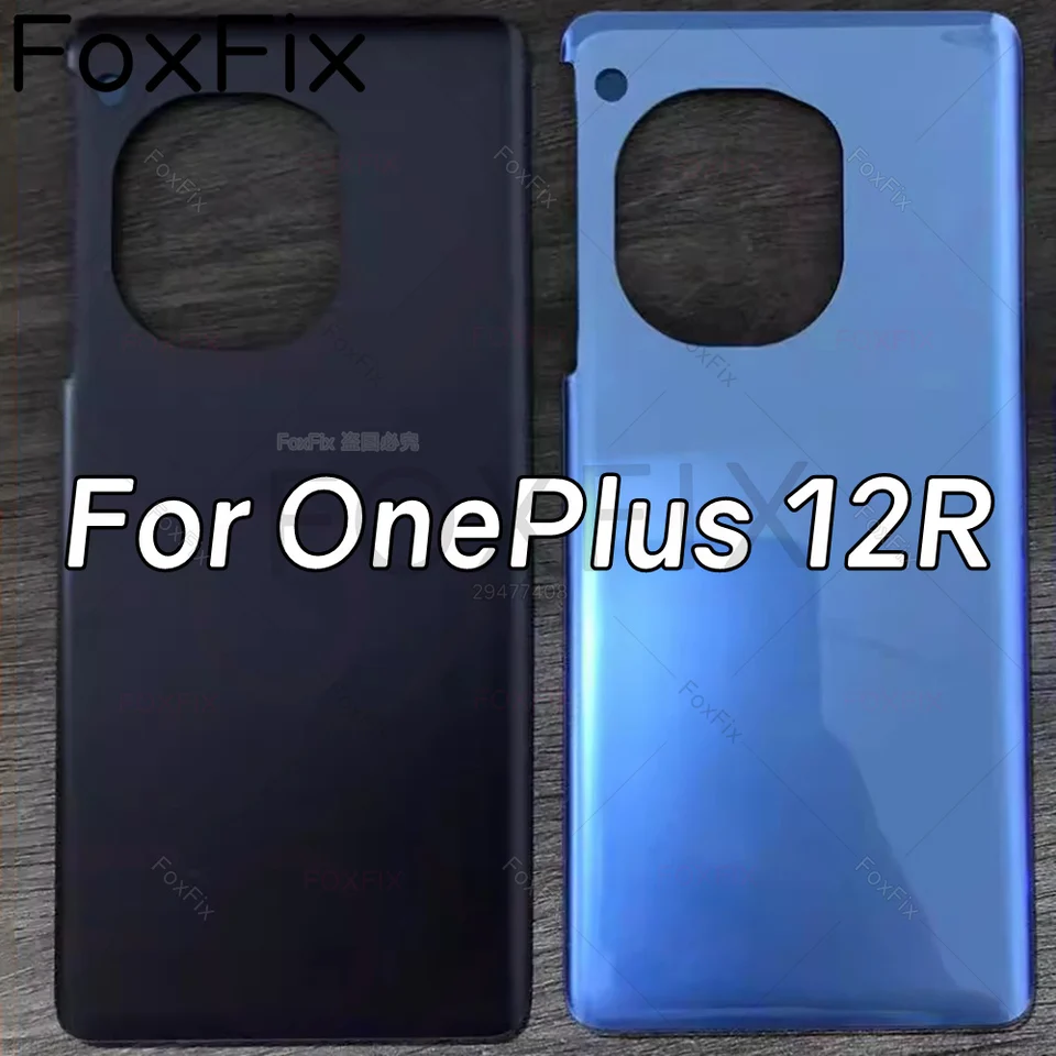 Glass Battery Back Cover For Oneplus 12R Rear Door Panel