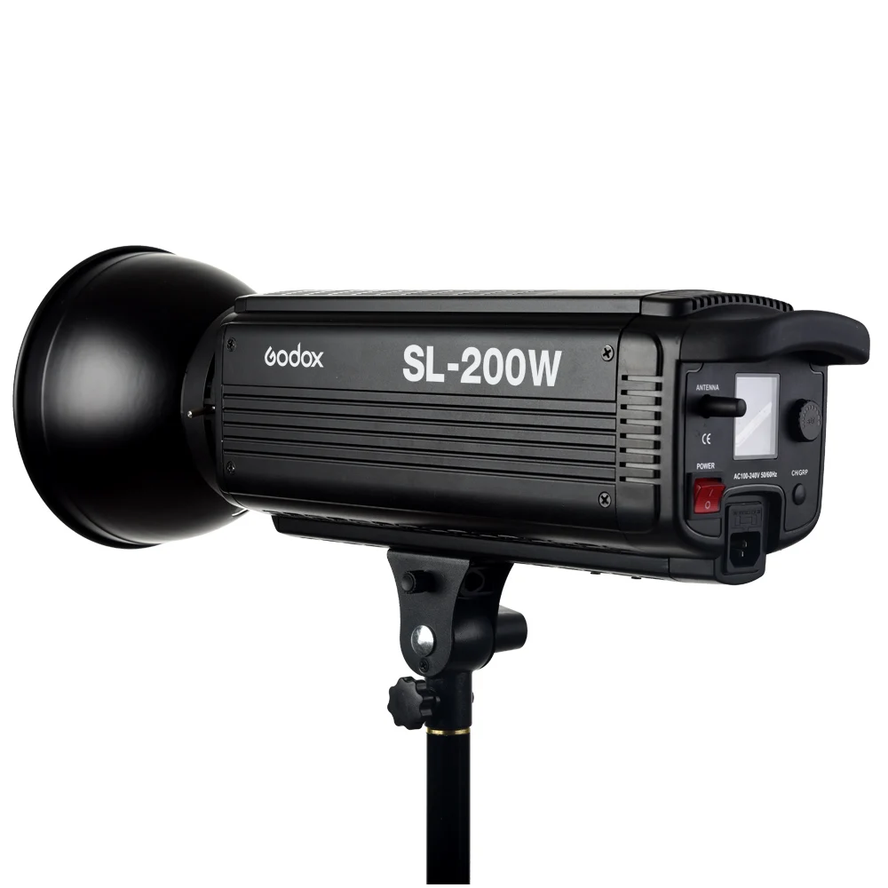 

Godox SL-200W 200Ws 5600K White Light Studio LED Continuous Photo Video Light With Remote Control Light