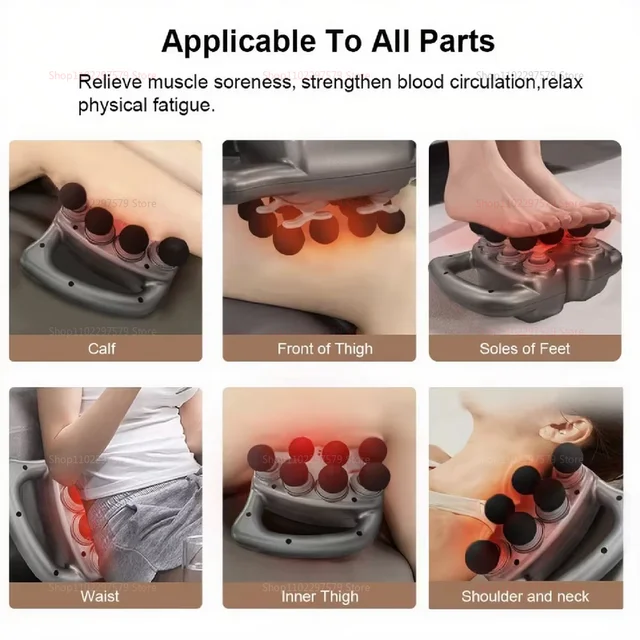 16-Head Professional Massage Gun 2