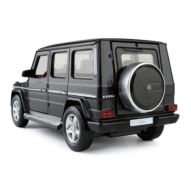 1:32 Mercedes-benz G350D Alloy Car Model With Pull Back Sound Light Gift Collection Diecast Toy Model 4