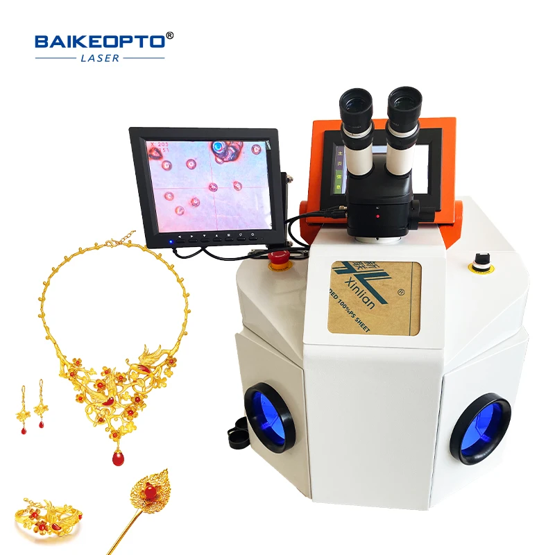 High Quality 200W YAG Spot Jewelry Laser Welding Machine for Gold Silver Metals