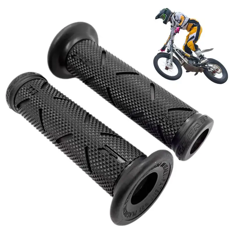 

Motorcycle Handlebar Grip Motorbike Handlebar Handle Grip Cover Universal Handlebar Cover Non-Slip Sleeve Rubber Brake Grips