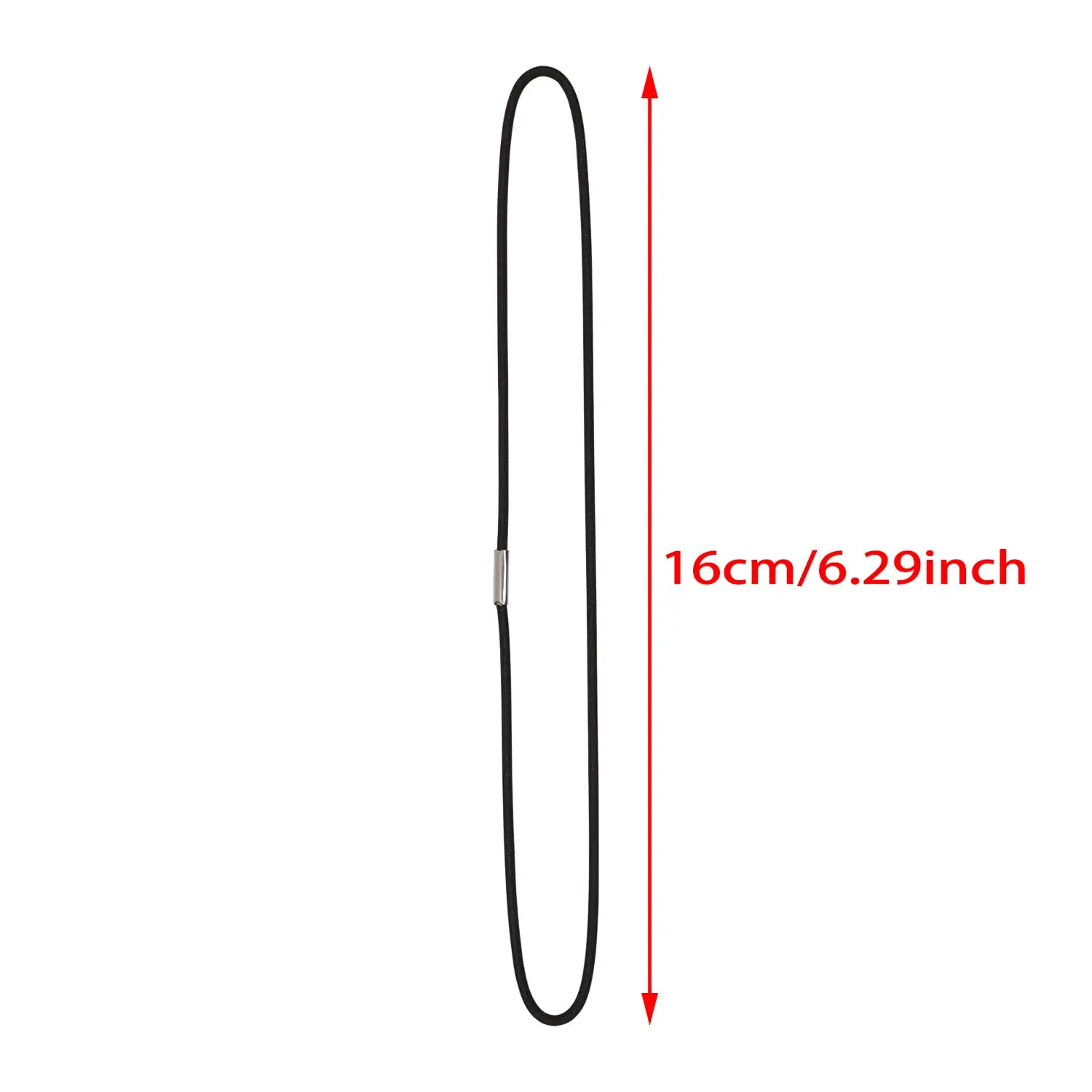 Rubber Band Leather Notebook Accessory Elastic String Bungee Cord 5 Pieces a Set for leather notebook