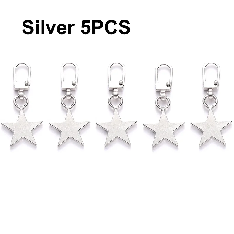 Star-Silver 5Pcs