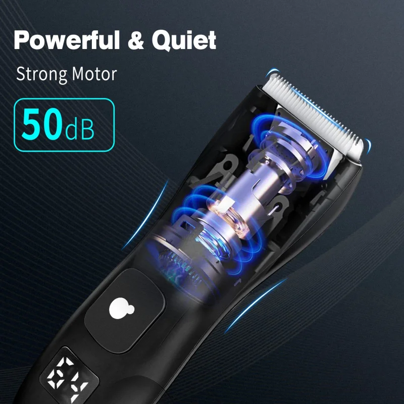 Electric Body Groomer Groin Hair Trimmer for Men Safe Ball Shaver Pubic Hair Cutting Machine For Body Bikini Epilator Razor 4