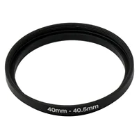 40-40.5 40mm-40.5mm Step up Filter Ring 40mm Male to 40.5mm Female Lens adapter 1