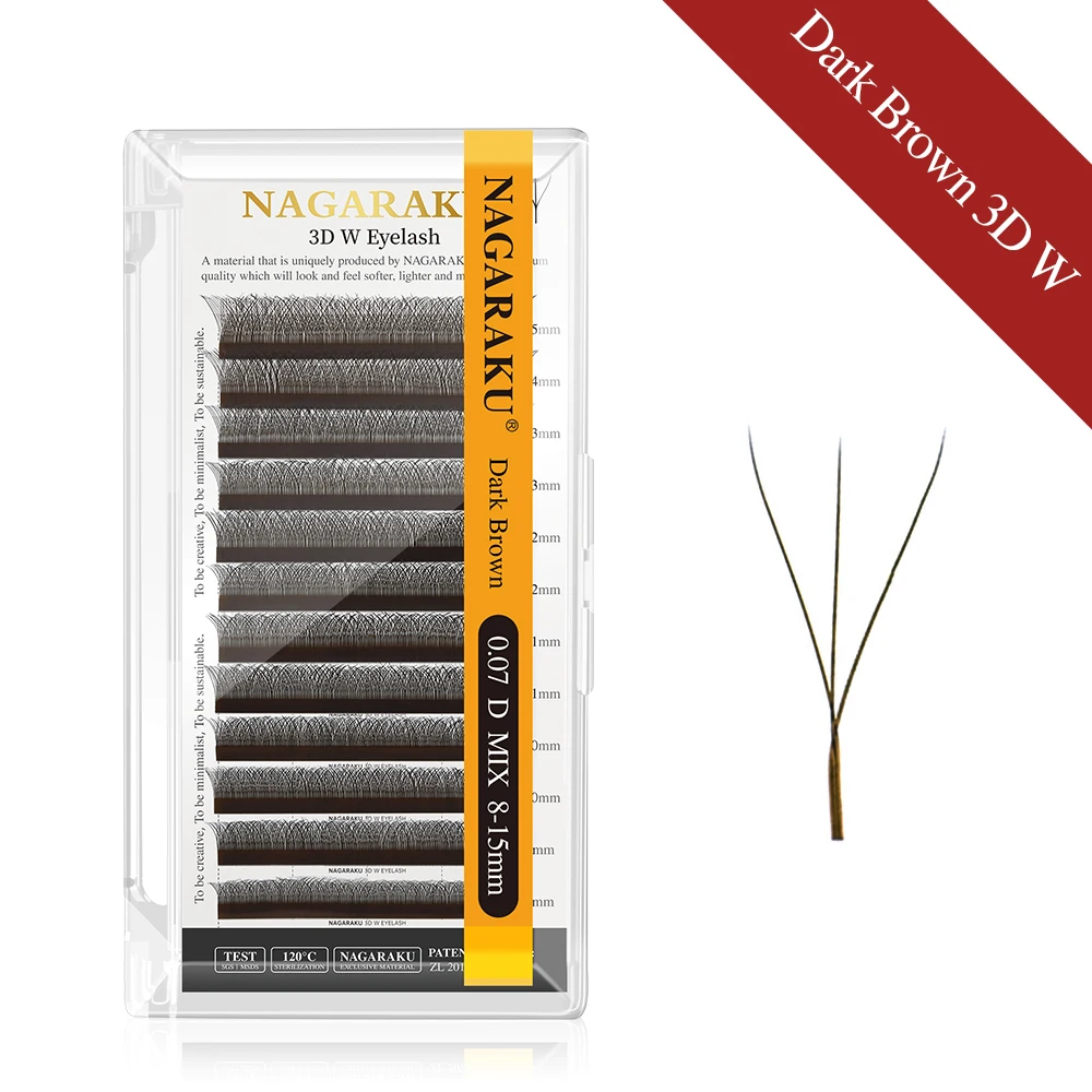 NAGARAKU Autofan Bloom Lightweight Natural Mesh False Eyelash Extensions