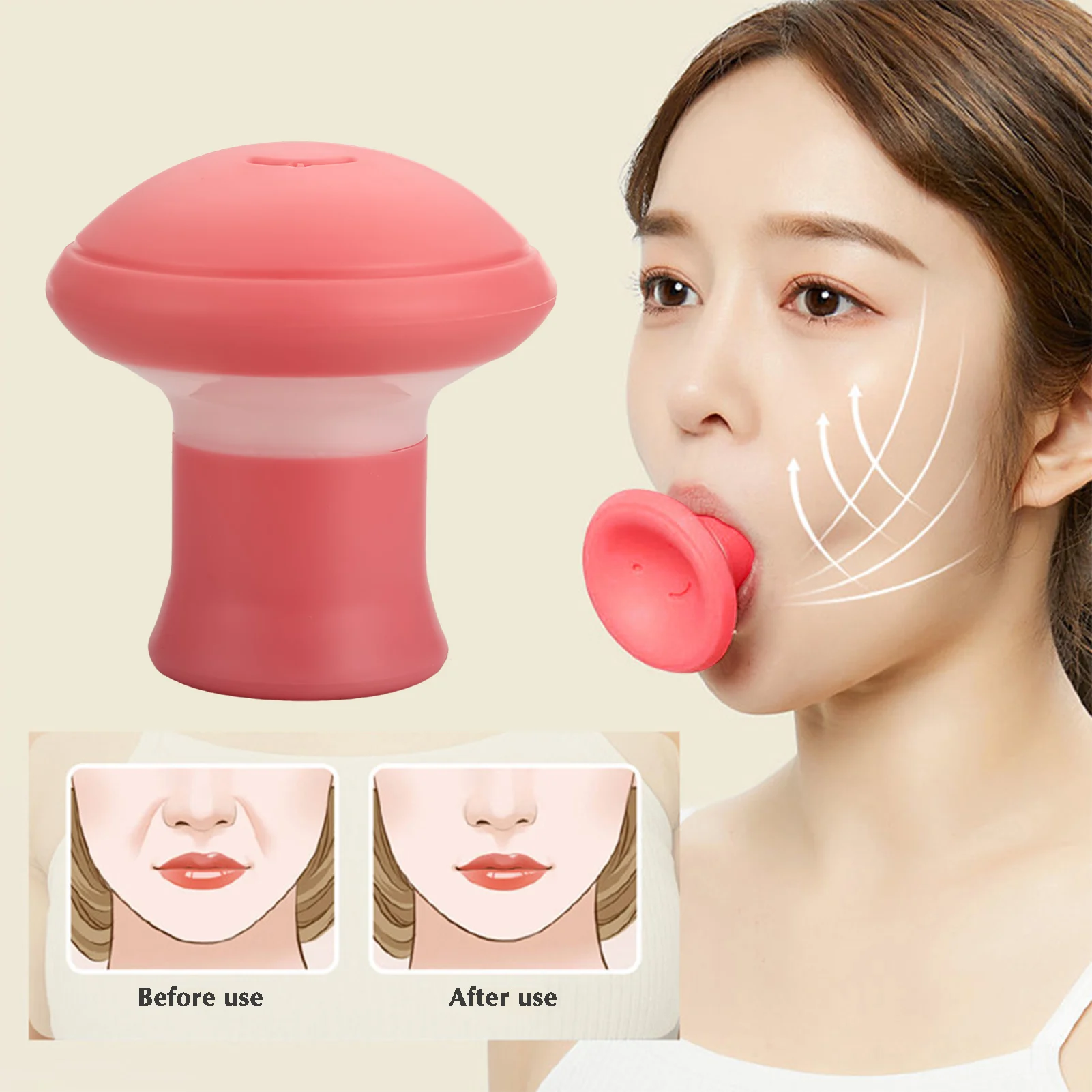 Face Slimming Tool Face Lift Skin Firming V Shape Double Chin Exerciser Instrument For Women Lift Skin Slim and Tone