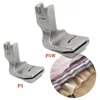 Sewing Machine Presser Foot P5 P5W P50H Pleating/Shirring Presser Foot Wide /Narrow Double Layer Wrinkle Presser Foot 1