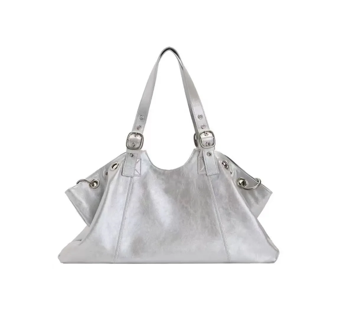 HiTotes Y2K Bag Bourgogne Sac à main pour femme Sac fourre-tout en cuir Sac rouge Ita Bag Y2K Sac à bandoulière rouge Sac à main Sac à main Sac à bandoulière en