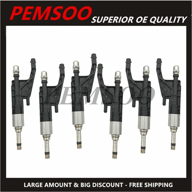 

13537639990 6 Pcs Fuel Injector 13 53 7 639 990 0261500140 For BMW- Mini F20 F21 F31 F56 G11 F46 JLD