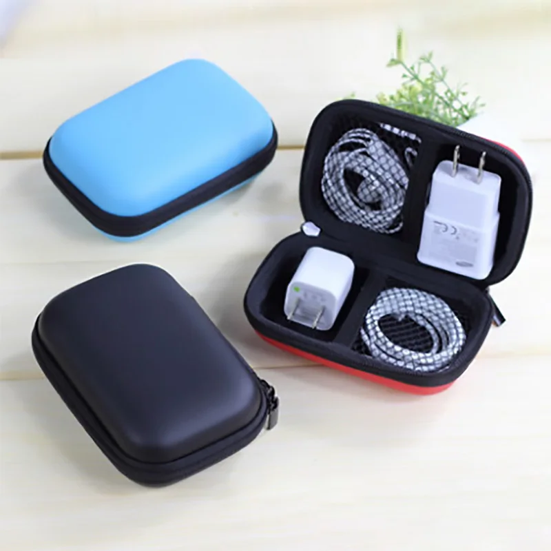 

Travel Digital Earphone Storage Bag For USB Cable Charger Earbuds Waterproof Headphone Accessories Organizer Case For Ear Pads
