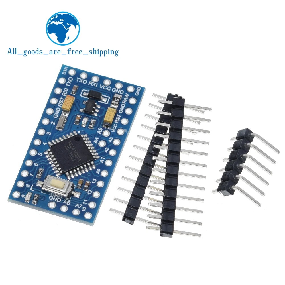 Tzt pro mini 168 mini 5v/16m atmega168 ATMEGA168P-AU 5v/16mhz für arduino