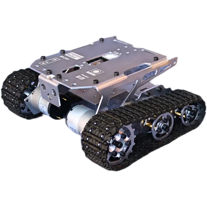 

Intelligent Robot Tank car tracked chassis kit tracked vehicle tank robot Mobile Platform DIY assembly robot kit accessories 221