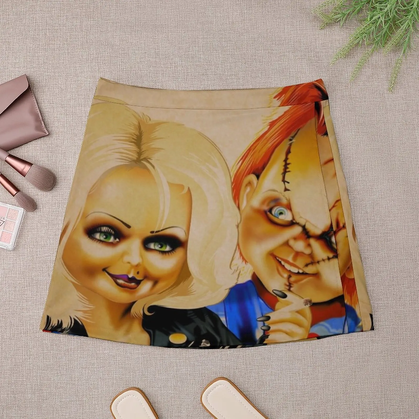 Chucky and his bride Mini Skirt womans clothing skirts summer 2023 woman micro mini skirt extreme