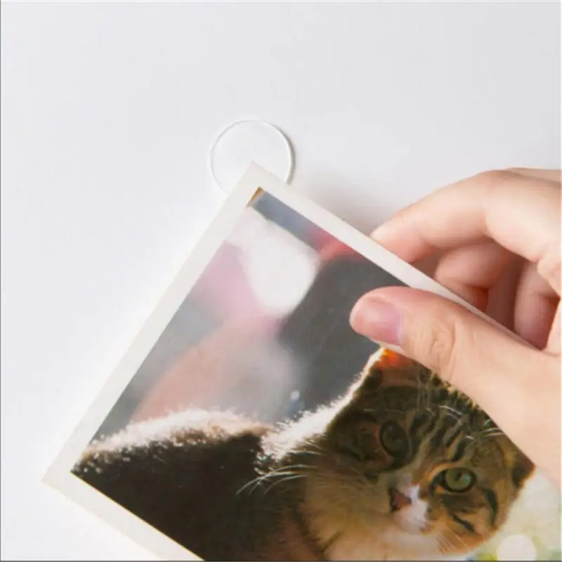 

Double Sided Transparent Adhesive Acrylic Sticker For Wedding Balloon Wall Decorate Photo Memo Pad Pinned