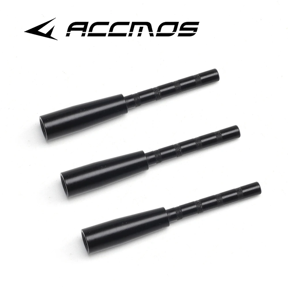 Archery Arrow Aluminium Insert Connect Arrowhead 50grains for ID4.2mm Arrow Shaft 12/24Pcs archery arrows archery arrowhead archery arrow insert