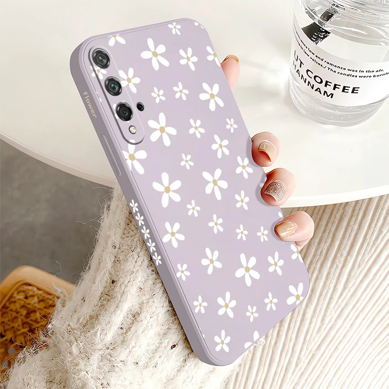 Cute Flowers Soft Phone Case - Stylish and Protective Cover