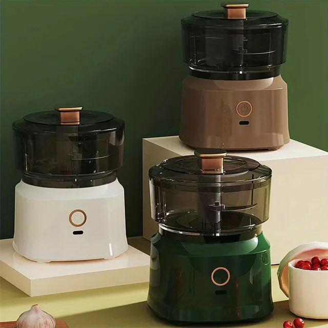 Multifunctional Cooking Machine Steel Kitchen Slicer Food Chopper Vegetable Cutter Usb Slicer Mixer Baby Mini Food Chopper 6