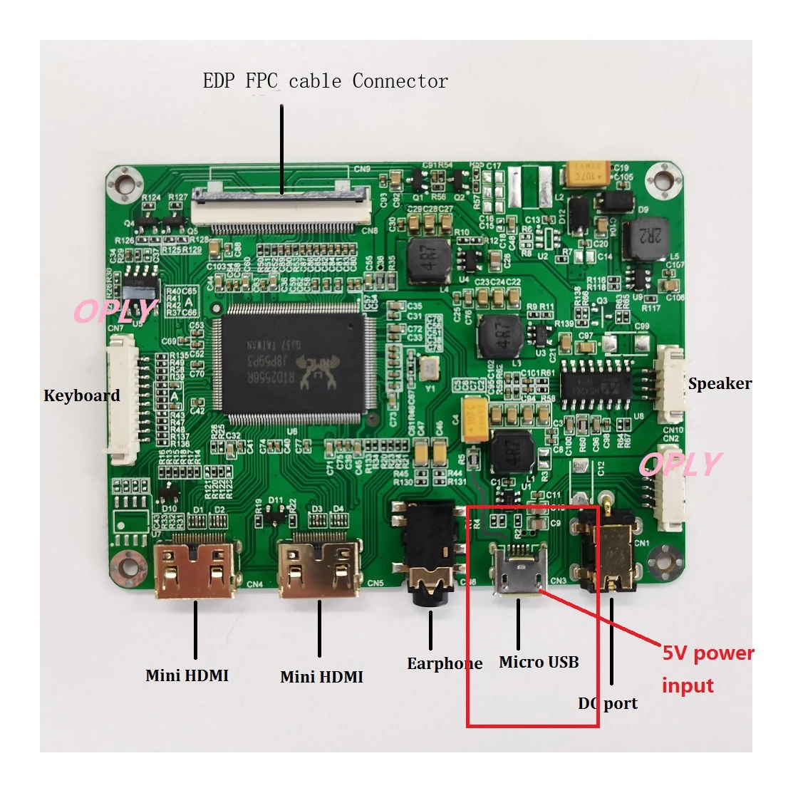 Kit de Placa Controladora para Mini Compatível com Hdmi Micro Usb Painel de Led Lp156wfg-spb1 Lp156wfg-spf2 Lp156wfg-spv3 1920x1080 Edp - Imagem 4