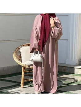 Women Muslim Abaya Long Dress Sequin Kaftan Robes Malaysia Dubai Arab Islam Islamic Clothing Caftan Elegant Splice Maxi Dress